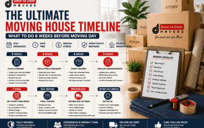 The Ultimate Moving House Timeline: What to Do 8 Weeks Before Moving Day