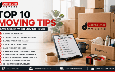 Top 10 Moving Tips Save Money When Moving House