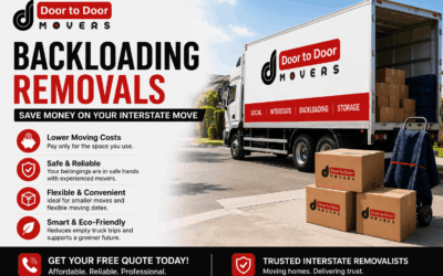 Backloading Removals Explained: Save Money on Your Interstate Move