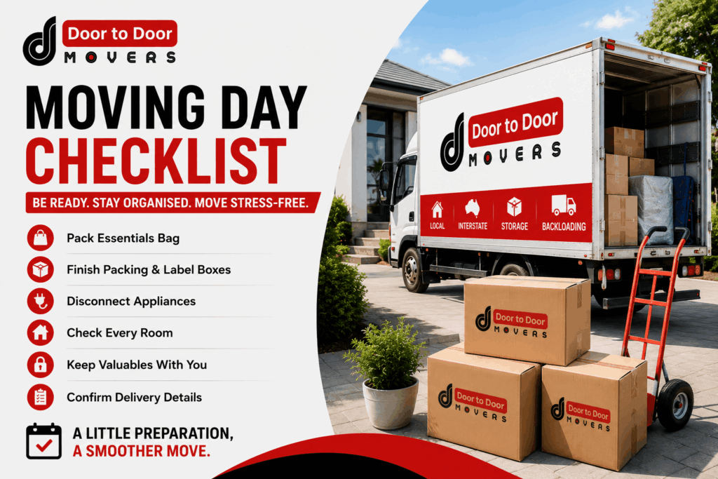 Moving Day Checklist