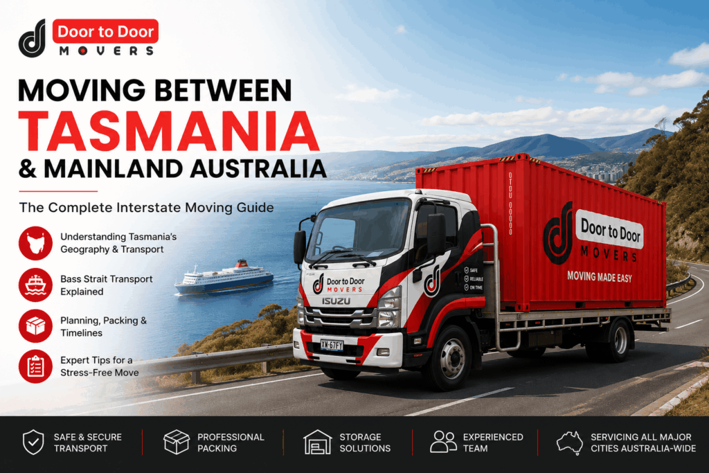 Moving Between Tasmania and Mainland Australia: The Complete Interstate Moving Guide